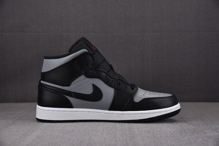 Air Jordan 1 Mid Shadow Red 554724-096