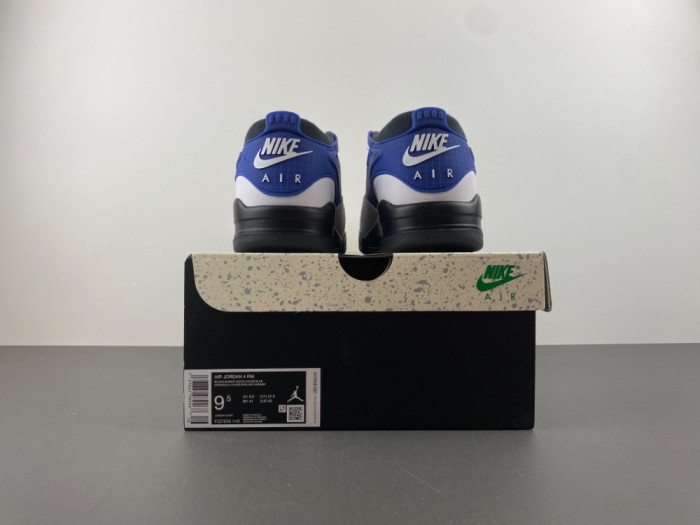 AIR Jordan 4 RM Black Summit White Racer Blue FQ7939-140